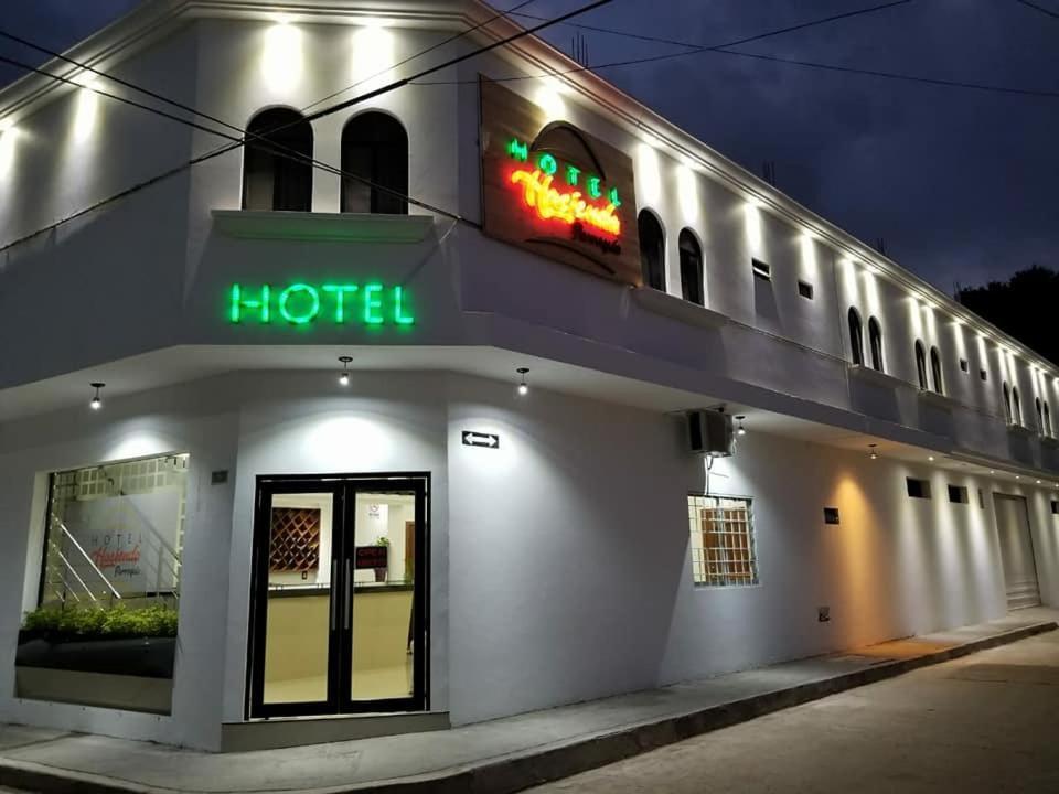 Hotel Hacienda Parroquia Ciudad Fernandez Bagian luar foto
